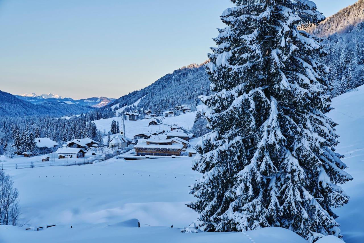 Hubertus Mountain Refugio Allgaeu บัลเดอร์ชวัง ภายนอก รูปภาพ
